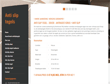 Tablet Screenshot of antisliptegels.com